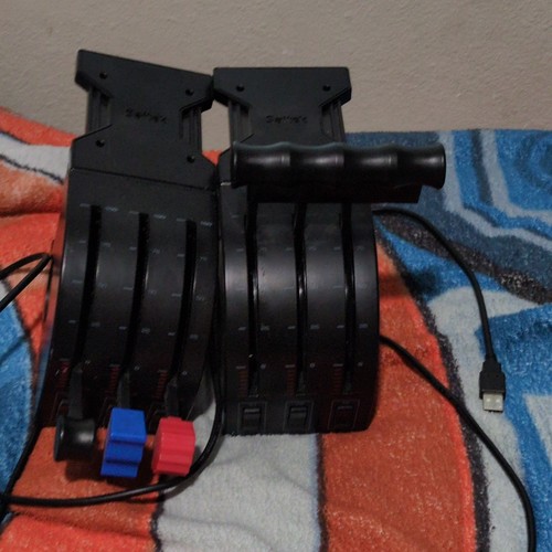 saitek flight sim throttle quadrant