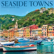 Seaside Towns 2026 Wall Calendar (Calendar)