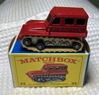 Matchbox/Lesney #35B SNOW TRAC TRACTOR, w/Type E Box, in Mint condition!