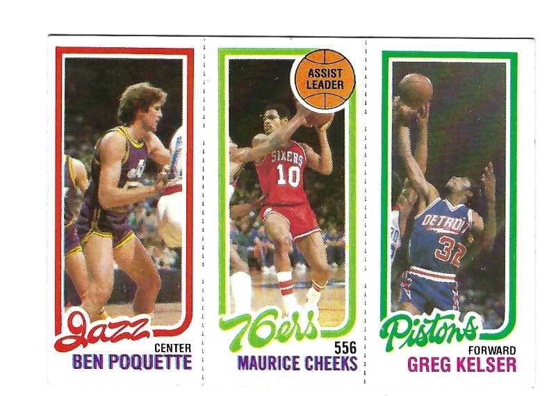 1980 Topps Maurice Cheeks card   NM