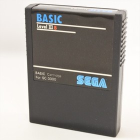BASIC Level III 3 B Basic Cartridge B-40 No instruction SC-3000 SEGA 2296 sc