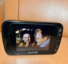Auvio 3.5 Portable TV  Model 16-972 320x240 High Resolution Mini TV flaws