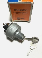 NAPA Echlin Universal Ignition Switch With 2 Keys NOS KS6600