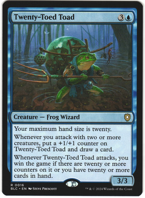 MTG | Twenty-Toed Toad | Commander: Bloomburrow | NM | EN