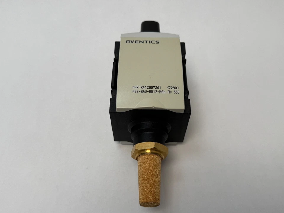 Válvula manual Aventics R412007261 R-412-007-261 Rexroth Bosch Foto 2 de 4