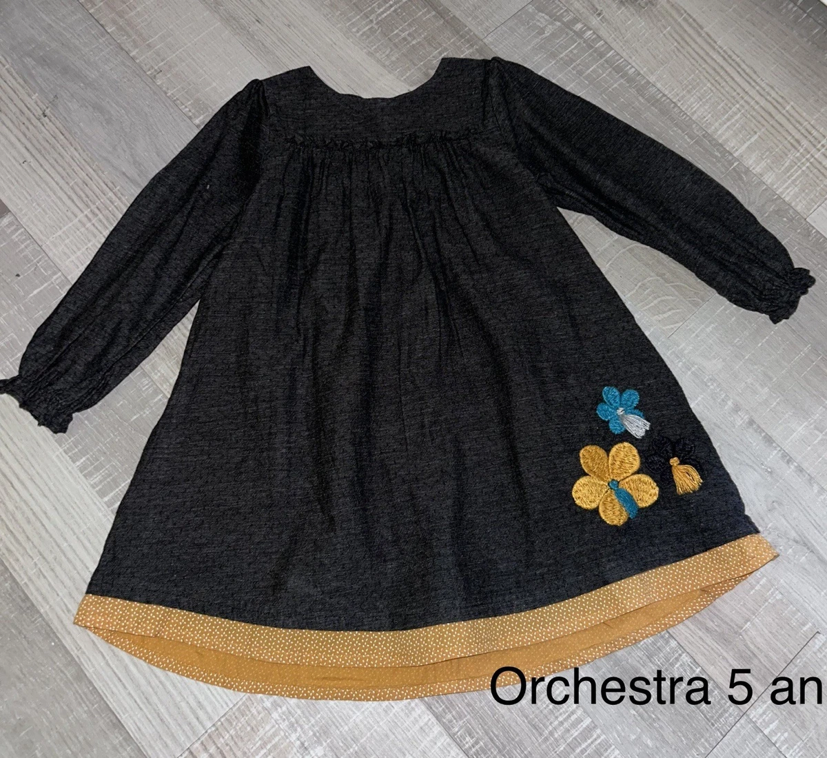 Lot 2 Robes Orchestra Little Marcel Fille 10 Ans – Multicolore état Correct