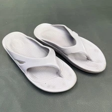 Oofos Men's 7 Women's 9 Lavender Slip On Recovery Thong Sandal Comfort 