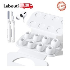 4 Pairs Replacement Ear Tips for Airpods Pro 2Nd/1St Generation with Portable St