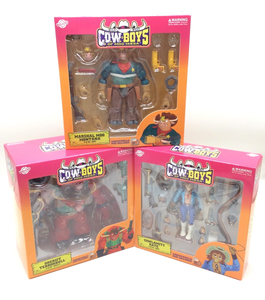 Nacelletoys Wild West C.O.W.-Boys of Moo Mesa Action Figures Wave