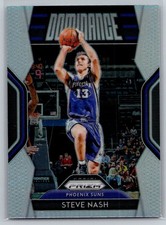 2018-19 Panini Prizm #11 Steve Nash Dominance Silver