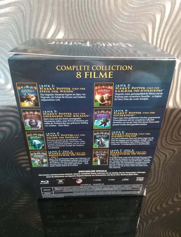 Harry Potter: The Complete Collection 8 Blu-ray Discs - Bild 2 von 4