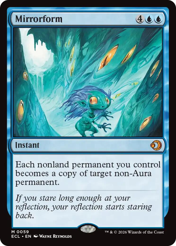 Mirrorform - 59 - NM Foil Lorwyn Eclipsed (ECL)