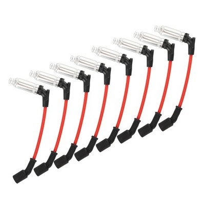 Aoerzn 8Pcs High Performance Spark Plug Ignition Wires Premium Set Fits For