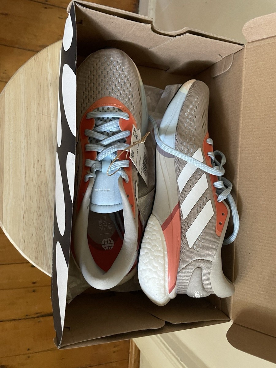 adidas gazelle silver green womens Adidas x Marimekko Women's Supernova 2 Light Brown / Cloud White / Ice Blue Running  Shoes