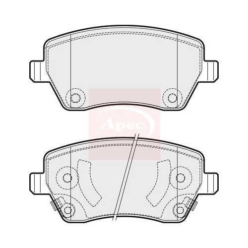 For NISSAN NOTE E12 2012 on BRAKE PADS (FRONT) (R90) PAD1887