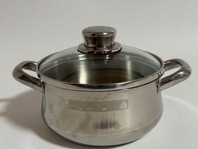Silampos 16cm stainless pot w/lid
