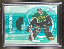 2002-03 Be a Player Signature Series Game Used Jersey Marty Turco