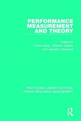 Performance Measurement and Theory, Paperback by Landy, Frank (EDT); Zedeck, ...