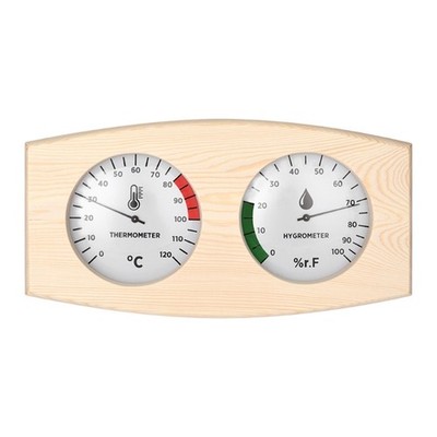High Accuracy Double Meter Temperature Humidity Meter for Sauna Cabin