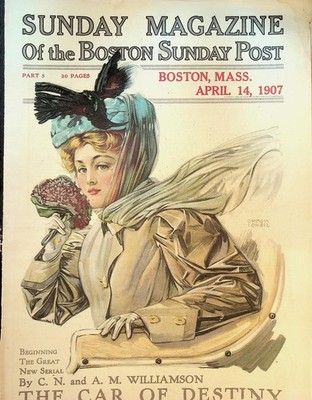 Sunday Magazine April 14 1907 Boston Sunday Post Helena Blavatsky Orson Lowell