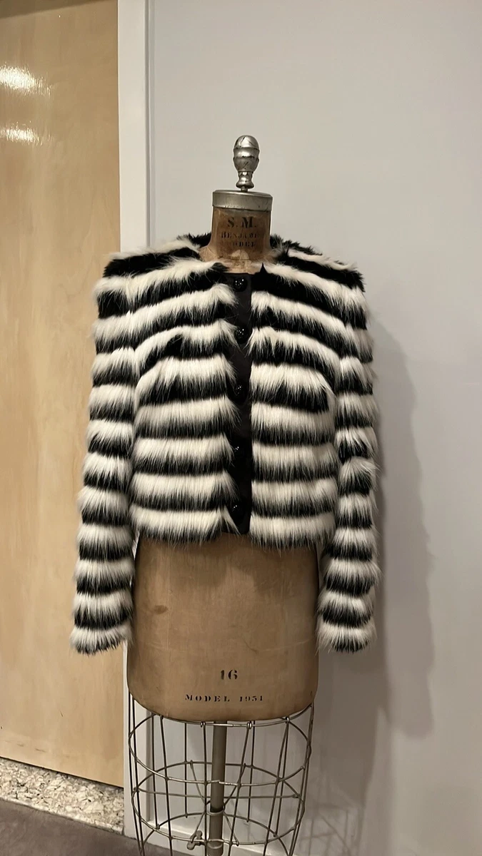 Faux Fur Jacket | Karen Millen