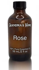 Rose (Damask) Essential Oil 2 oz - 100% Pure and Natural - Grandma's Home