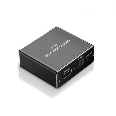 4K * 2K HDMI Stereo Audio Video Extractor Converter  HDMI+ Optical SPDIF 3.5mm