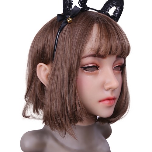 KnowU Emily Silicone Female Headgear Playing Crossdresser For Drag Queen Cosplay - Picture 6 of 9