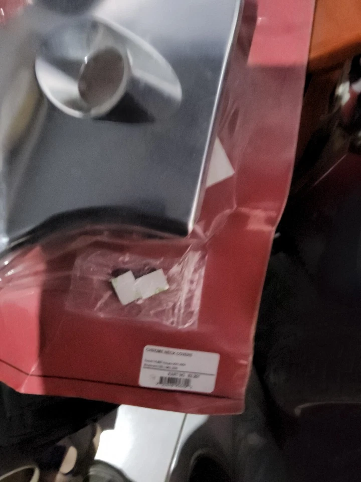 Fundas de cuello cromadas para Suzuki Vl 800 Volusia 2001-2004 Foto 2 de 4