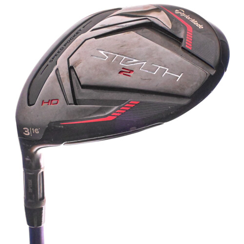 TaylorMade Stealth 2 HD 3-Wood 16* Diamana S+ 72 R-Flex LEFT
