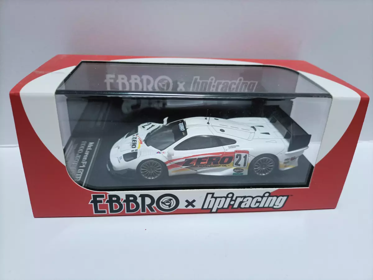 hpi 1/43 Mclaren F1 GTR #21 JGTC 2000 ZERO White | eBay