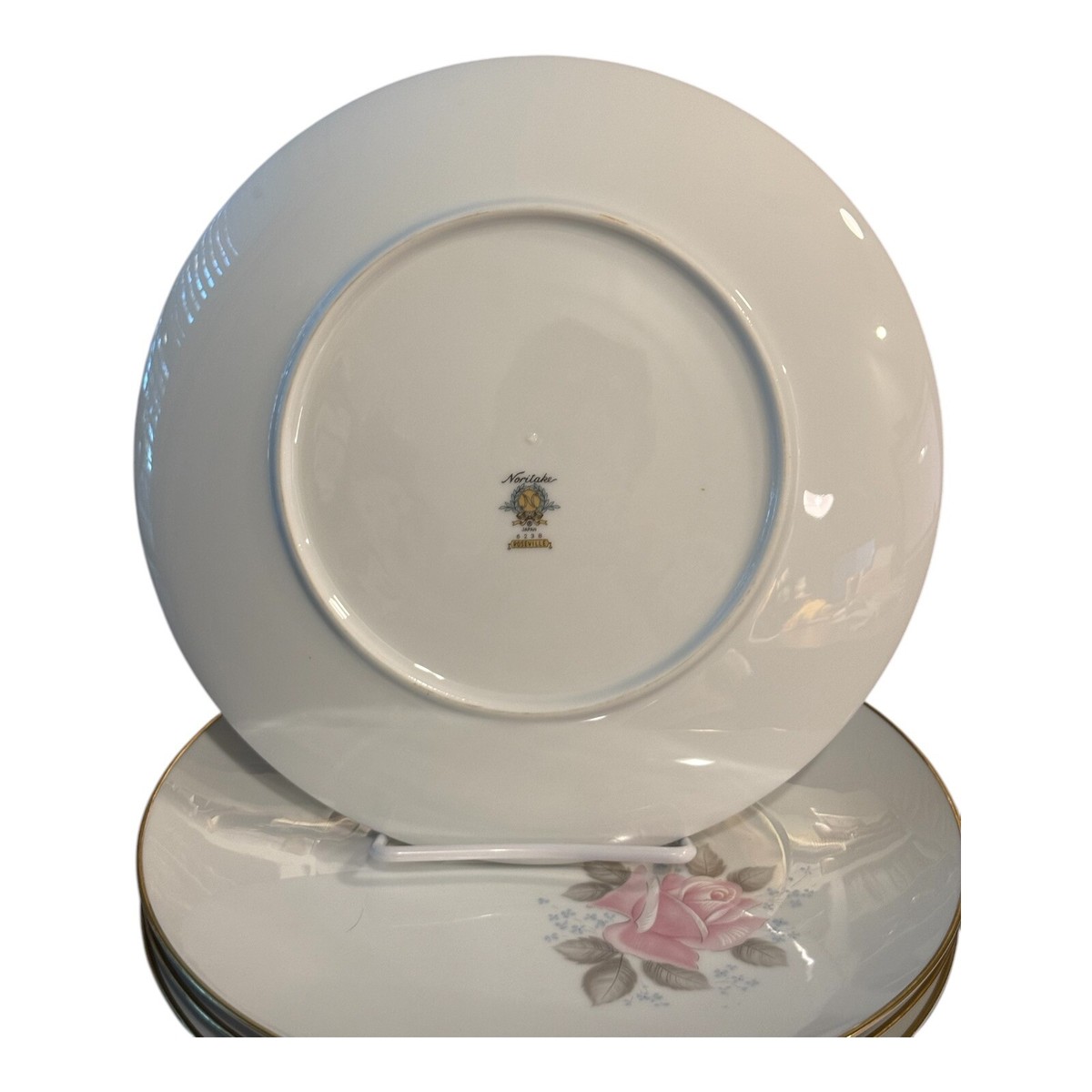 Noritake Roseville 6238 Set of 4 Dinner Plates 10-1/2