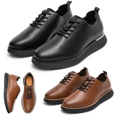 Men's MaxFlex Fashion Dress Sneakers Lace-Up Oxfords Classic Casual Shoes