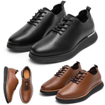 Men's Dress Sneakers Oxfords Classic Breathable Casual Formal Business Shoes