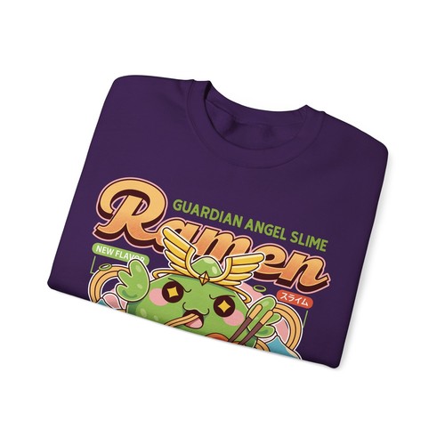 Ramuramu Valley Ramen Crewneck Sweatshirt. Maplestory Video Game. Slime. Yeti. - Picture 21 of 23