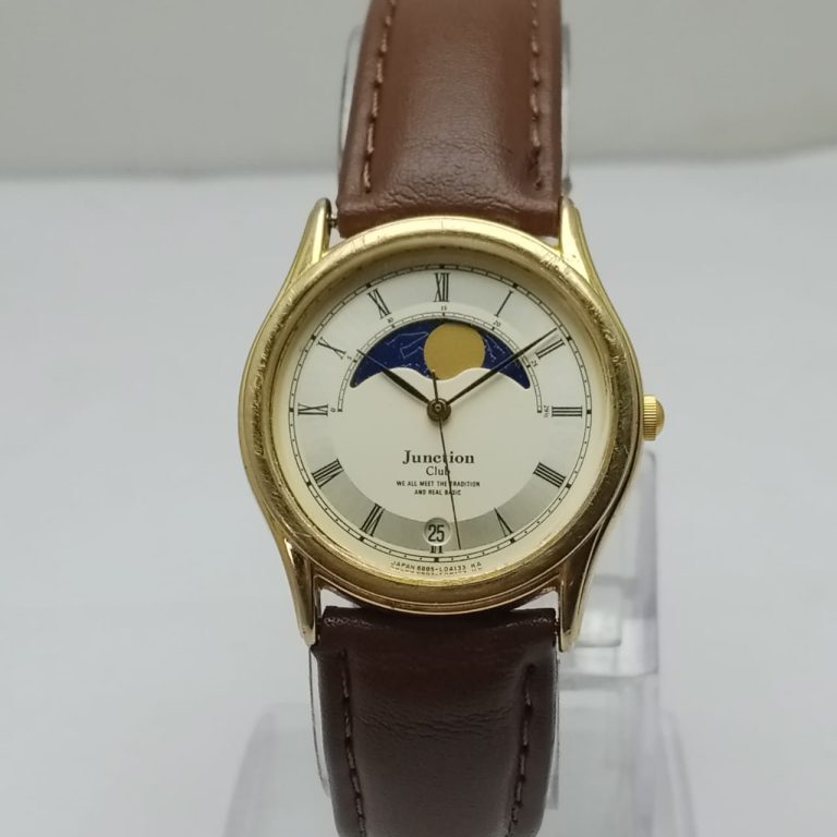 Junction Club Vega Moon Phase Quartz (6885)-L00033 TA 