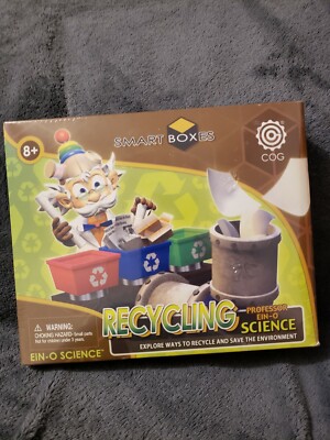 NEW Recycling Professor Ein-O Science Smart Boxes Save the Environment Kit