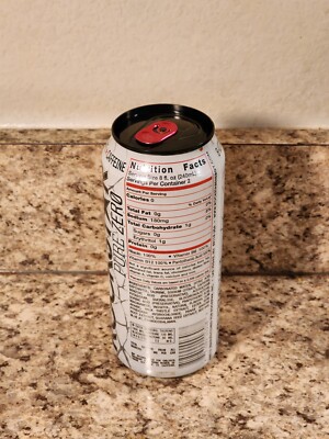 Rockstar Energy Pure Zero Punched Full 16oz Can Old Design