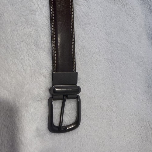 Boys Reversible Leather Belt Casual Jeans Pants Belt for Kids 24in - Picture 3 of 9