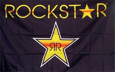 Rockstar Premium Polyester Flag Banner Sign