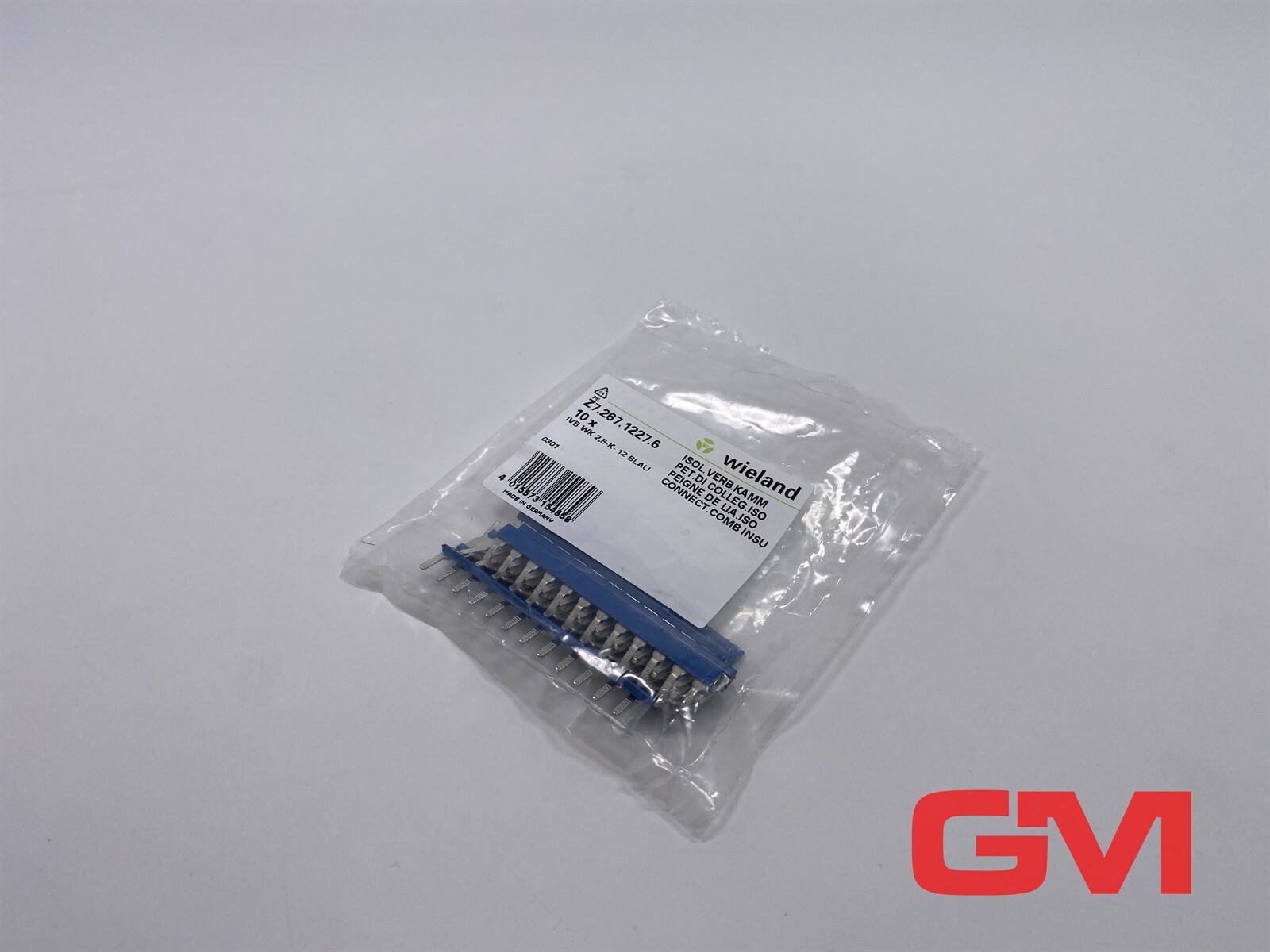 10x Wieland Connection Comb IVB WK 2.5-K- 12 Jumper Bar Z7.267.1227.6