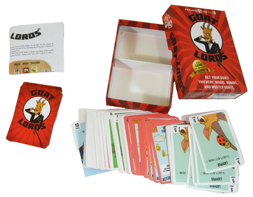 Goat Lords Competitive Card Game for 3 to 6 Players Gatwick Ages 7+ GOTY 2016 - Picture 2 of 3