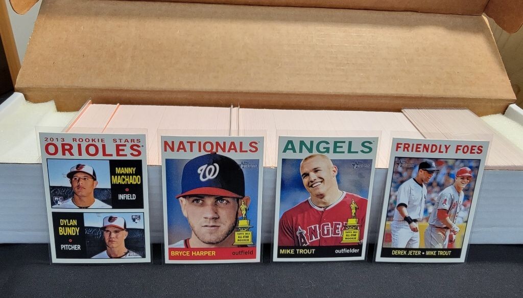 2013 Complete *** TOPPS HERITAGE SET (500) Cards #1-500 ALL (75