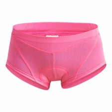 WOSAWE Women Cycling Underwear Gel 3D Padded Pants Bicycle Briefs Ladies Shorts