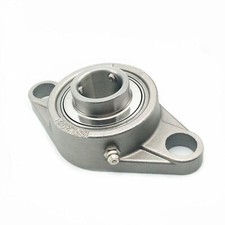 Stainless Steel Flange Ball Bearing Pillow Block Mounted SUCFL12mm - 50mm Bore