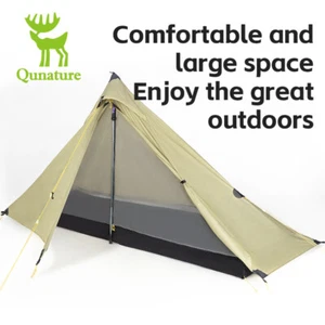 La qualité 1 Tente d'homme Ultralight Installez rapidement la tente d'extérieur double couche Poleless