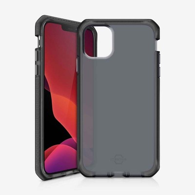 Itskins Supreme Frost Case For Apple Iphone 12 12 Pro Grey And Black Ebay