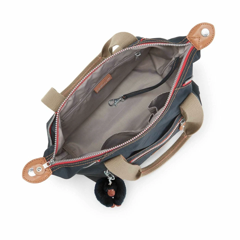 kipling Basic Eyes Wide Open Art Mini Handbag Handtasche True Navy Combo Blau - Bild 3 von 4