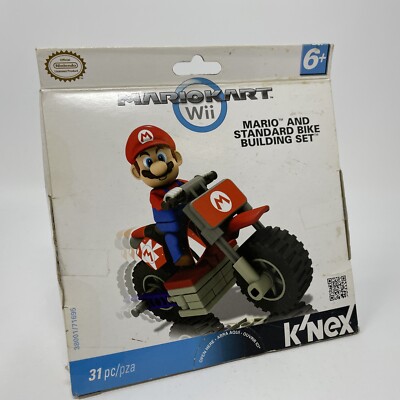 Nintendo Mario Kart Wii K'Nex Mario And Standard Bike Building Set