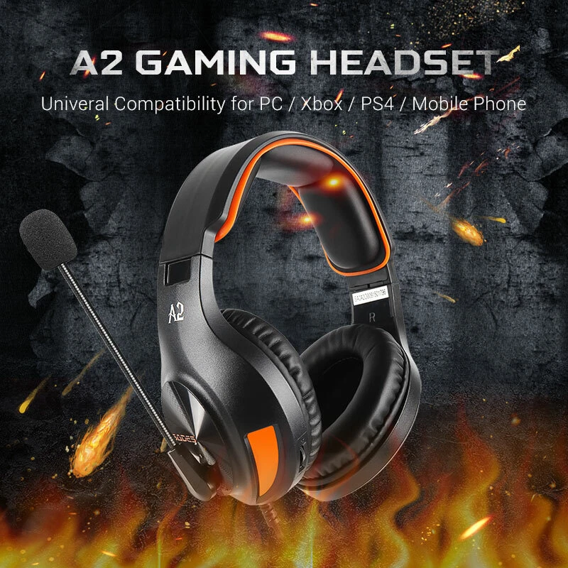 Sades A2 Gaming Headset Wired Headphone 3.5mm With 120 ° Adjustable  Microphone S | eBay